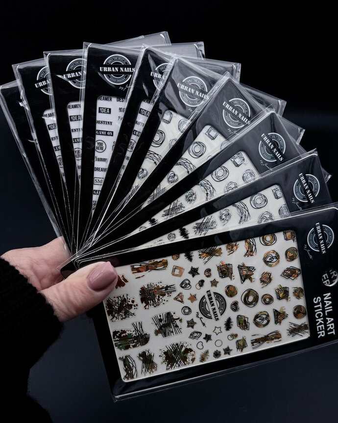 Stickers en Waterdecals