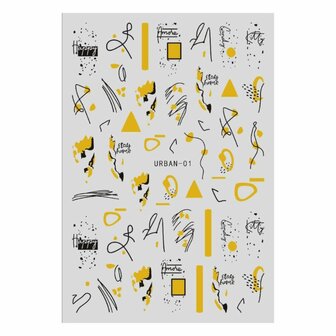 Nail Sticker Urban NSU01