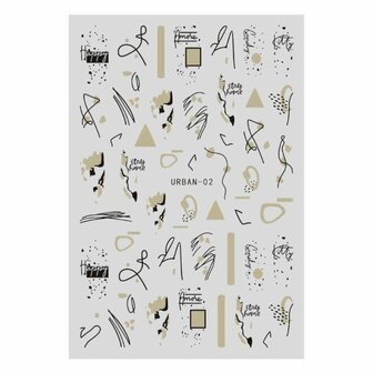 Nail Sticker Urban NSU02
