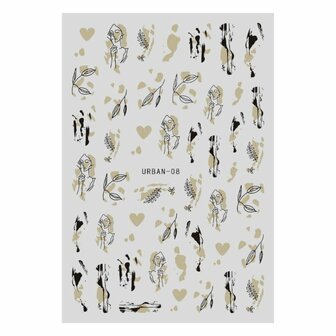 Nail Sticker Urban NSU08