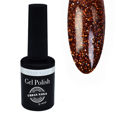Urban Nails MGP98 &mdash; 8 gram Kopergoud glitter