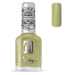 Moyra Stamping Nail polish SP15 Light Green