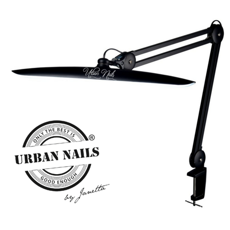 Urban Nails LED shine bureaulamp &mdash; Wit