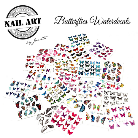 Butterfly Waterdecals