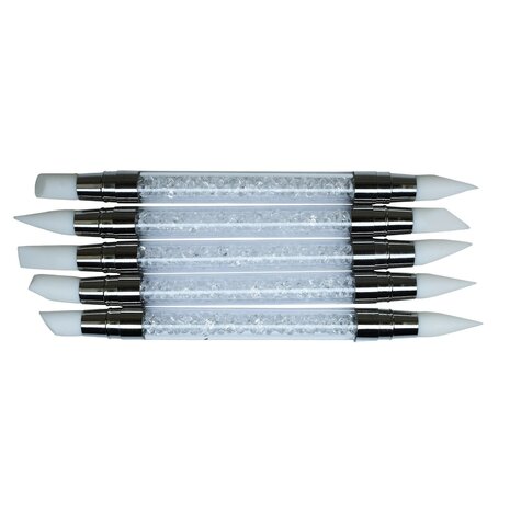 Exclusive siliconen pen set