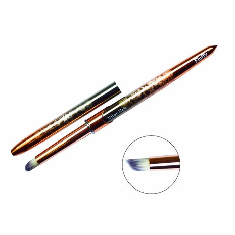 Rosegold penseel Fluffy