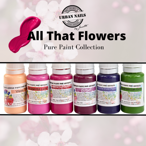 Pure paint All that flowers collection