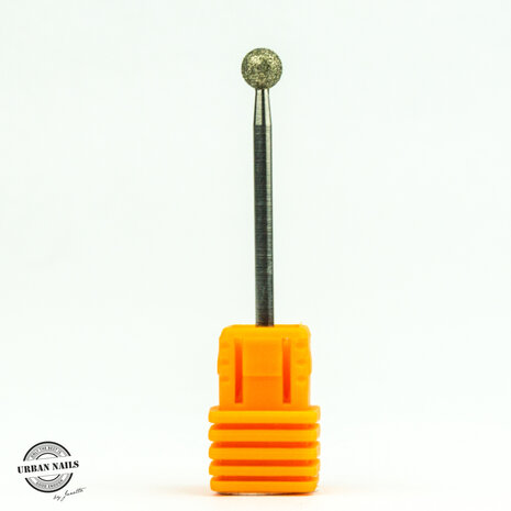 Ball bit Rood -- Diamond bur freesbitjes - manicure freesbitjes &mdash; 5mm