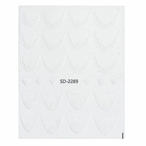 Nail art French sticker NAS5-11