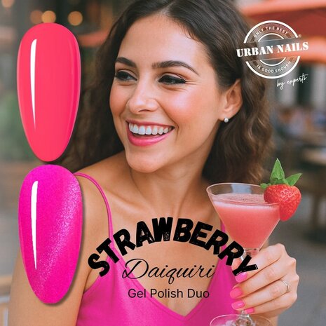 Strawberry Daiquiri gel polish duo collectie