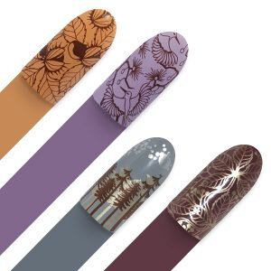 Moyra stamping plate 69 forest