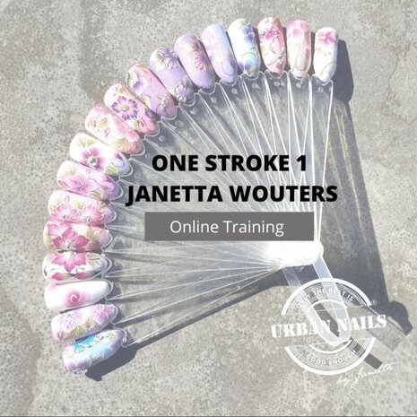 ONLINE WORKSHOP | One stroke 1 by Janetta Wouters