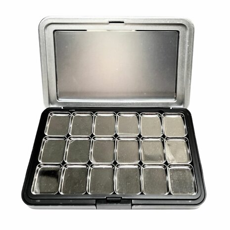 Paint palette mini 18 empty boxes