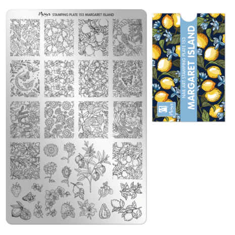 Stamping plate Margaret Island 153