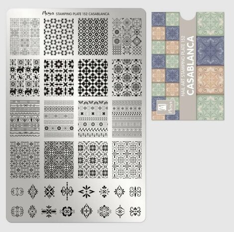 Moyra Stamping plate 152 casablanca