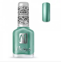 Moyra Stamping Nail polish SP27 Chrome Green