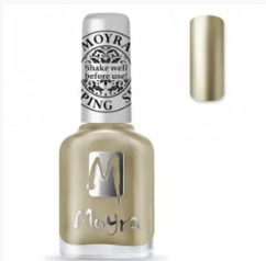 Moyra Stamping Nail polish SP24 Chrome Gold
