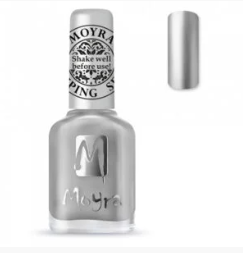 Moyra Stamping Nail polish SP25 Chrome Silver