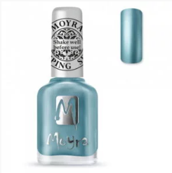 Moyra Stamping Nail polish SP26 Chrome Blue