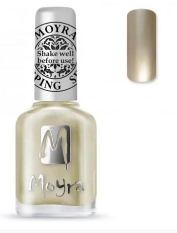 Moyra Stamping Nail polish SP09 gold