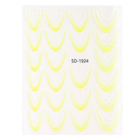 Nail art French ombre sticker NAS3-02