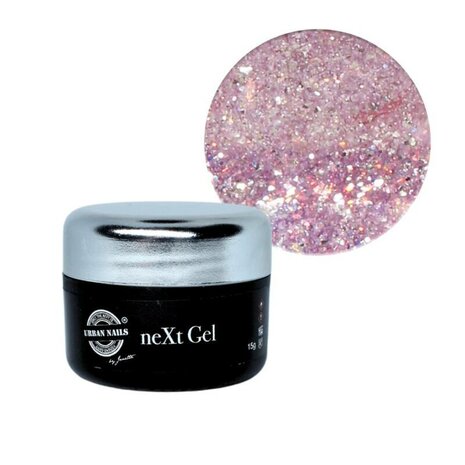 Next gel Sparkle Opal Pink &mdash; 15 gram
