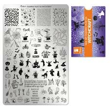 Moyra stamping plate 126 witchcraft