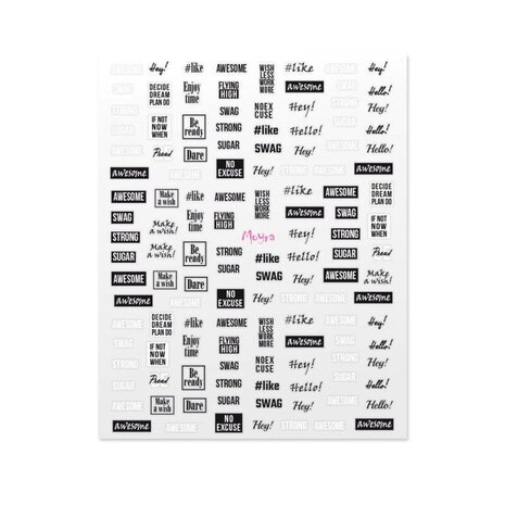 Moyra Matrica stickers no.11