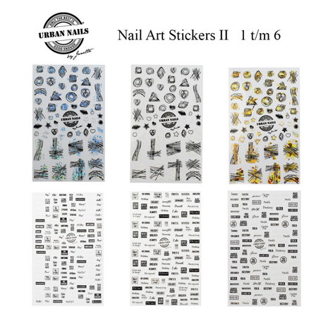 Urban Nails Nail Art Stickers NAS||06