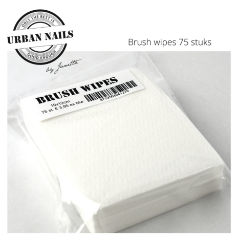 Brush wipes