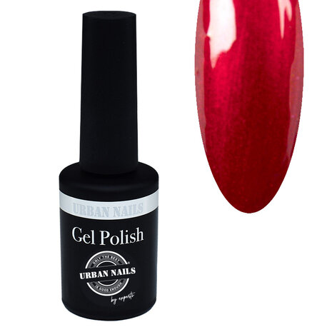 Urban Nails Gel Polish MGP33 &mdash; 8 gram Rood met glans