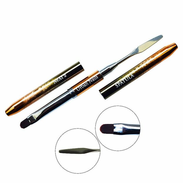 Rosegold penseel double brush 2 (next2)