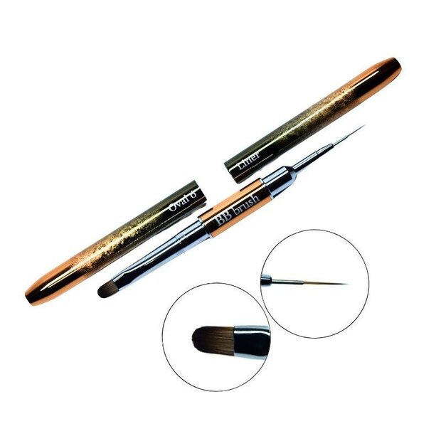 Rosegold BB Bruch penseel