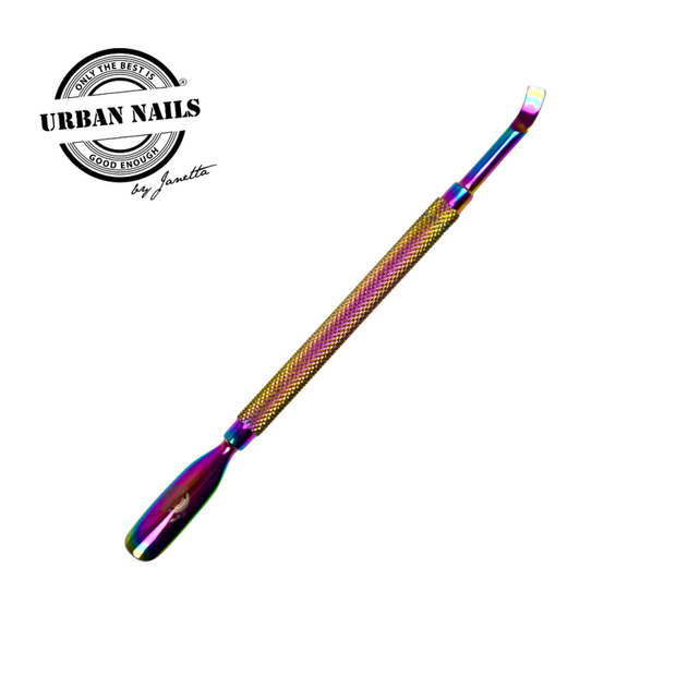 Cuticle pusher left Rainbow