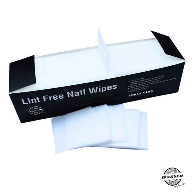 Lint free nail wipes