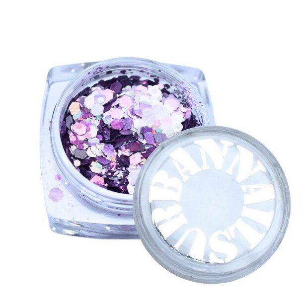 Biogradable Urban Nails glitter 10 BUNG10