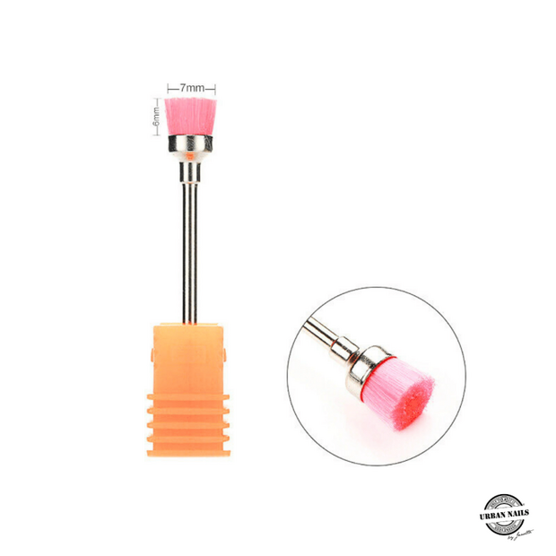Cuticle brush pink