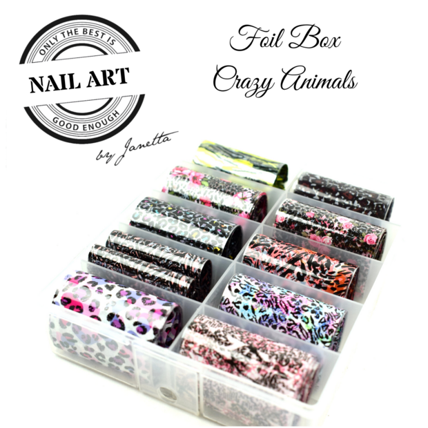 Foil box Crazy Animals