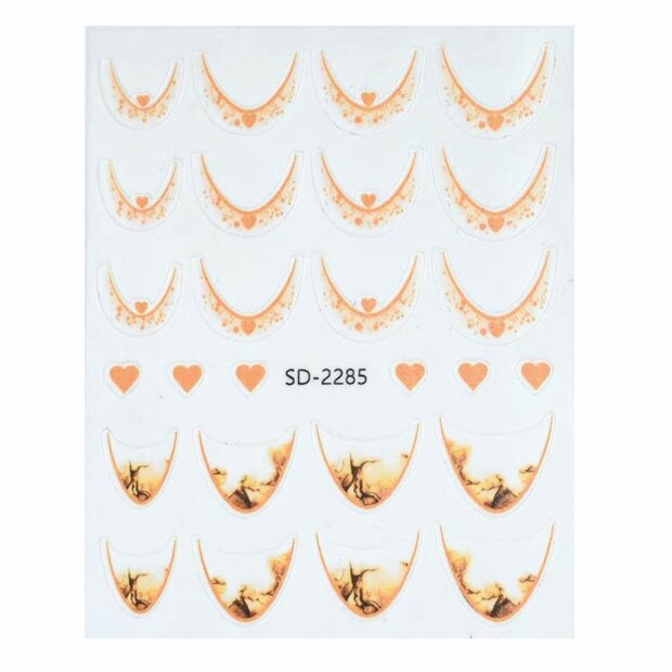 Nail art French sticker NAS5-07