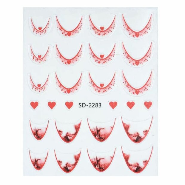 Nail art French sticker NAS5-05