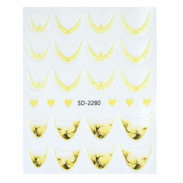 Nail art French sticker NAS5-02