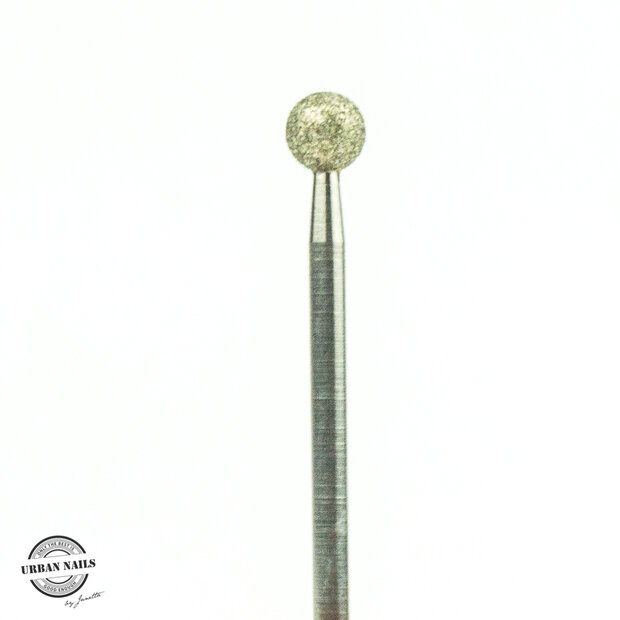 Ball bit Rood -- Diamond bur freesbitjes - manicure freesbitjes &mdash; 5mm