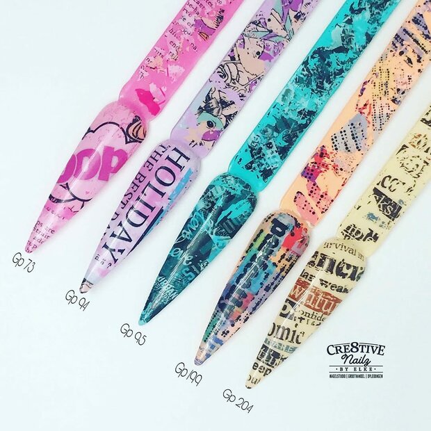 Foil box Happy Newspaper