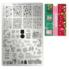 Moyra stamping plate 137 winterfest