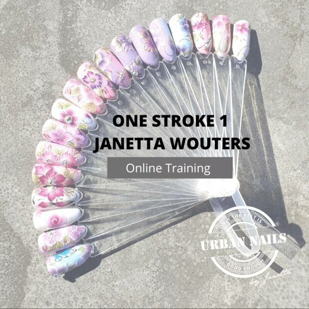ONLINE WORKSHOP | One stroke 1 by Janetta Wouters