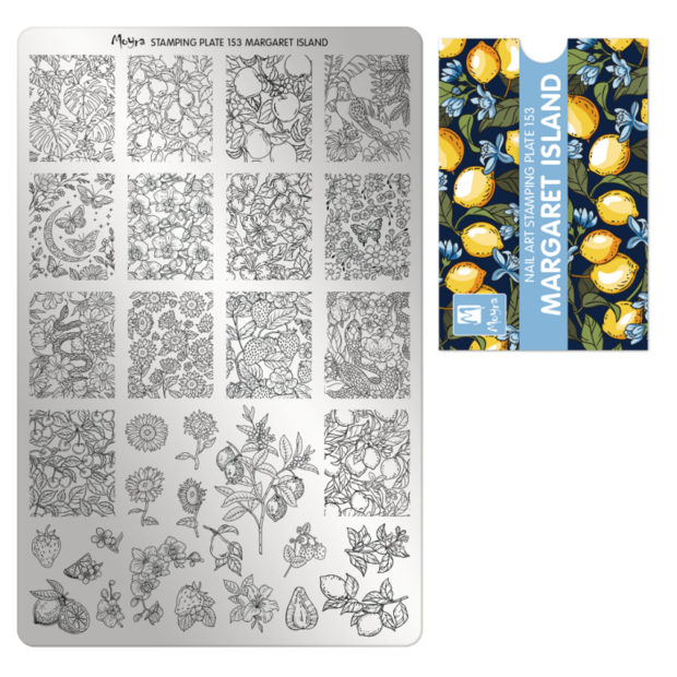 Stamping plate Margaret Island 153