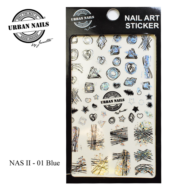 Urban Nails Nail Art Stickers NAS||01