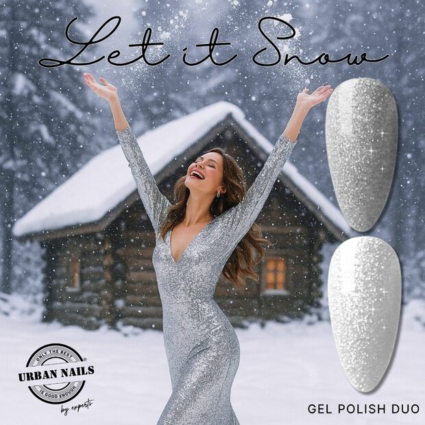 Let it Snow Gel polish Duo