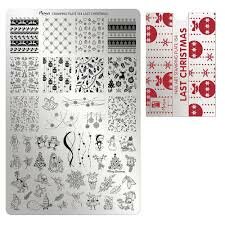 Moyra Stamping plate 154 Last Christmas