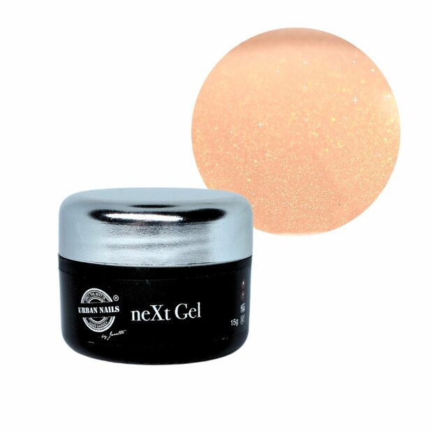 Next gel Sparkle Peach